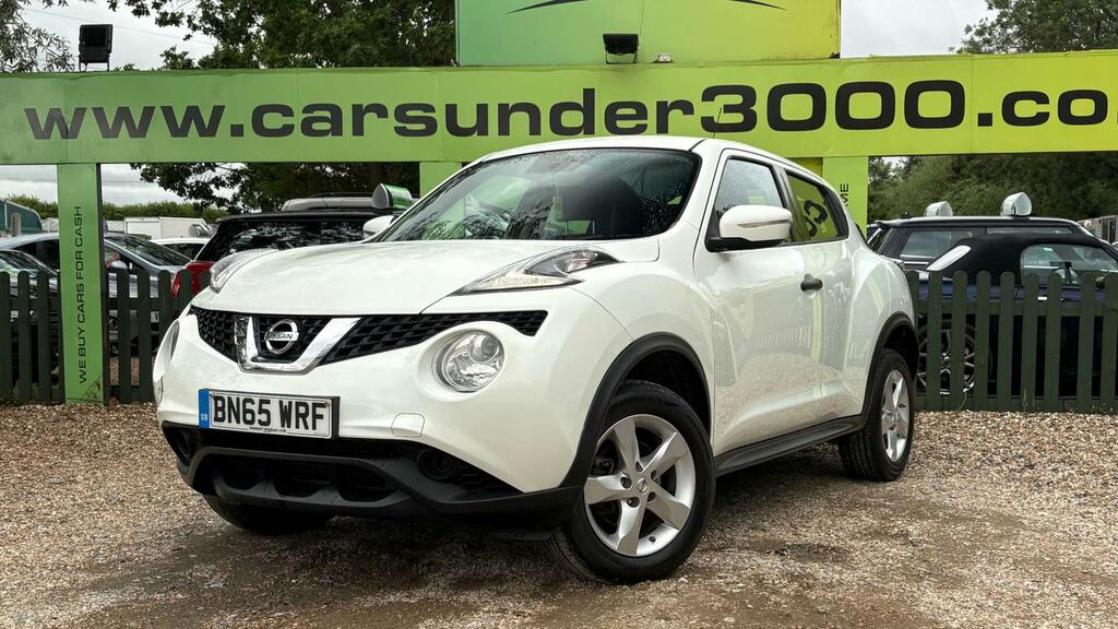 Nissan Juke 1.6 Visia Euro 6 White #3