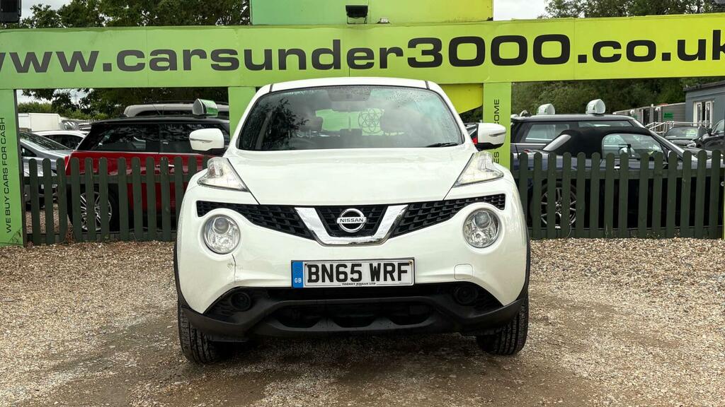 Nissan Juke 1.6 Visia Euro 6 White #2