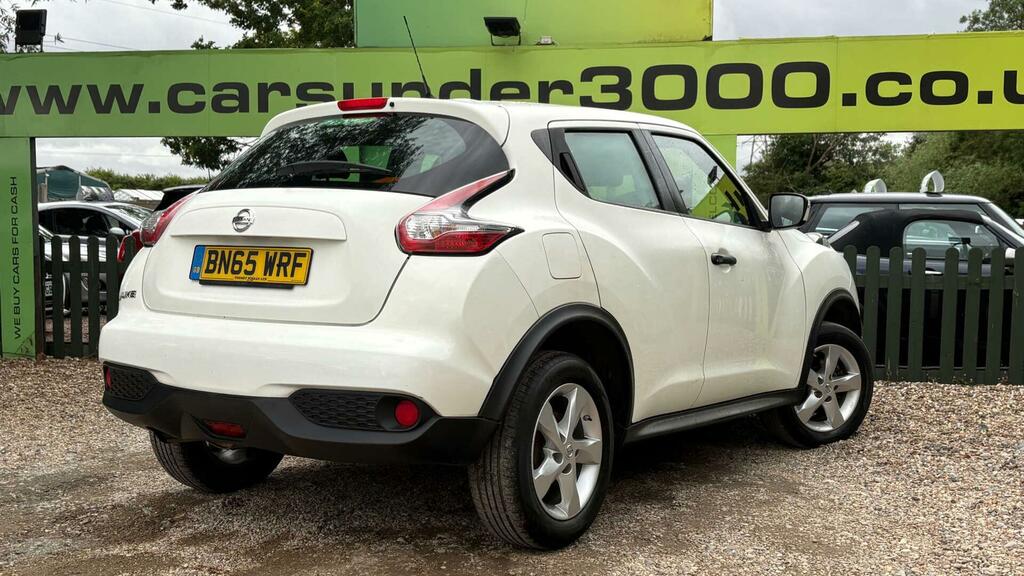 Nissan Juke 1.6 Visia Euro 6 White #4