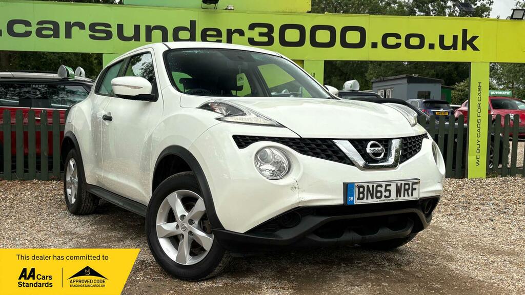 Nissan Juke 1.6 Visia Euro 6 White