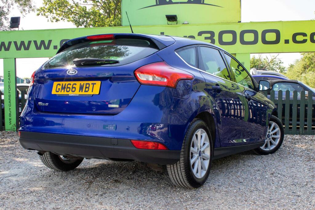 Ford Focus 1.0T Ecoboost Titanium Euro 6 Ss GM66WBT Blue #6