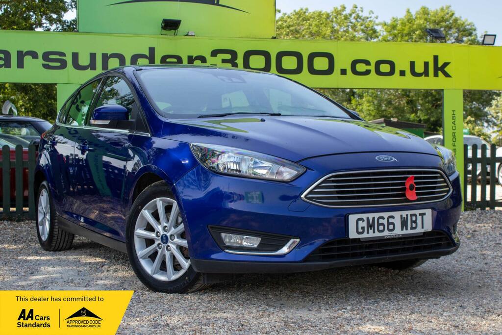 Ford Focus 1.0T Ecoboost Titanium Euro 6 Ss Blue