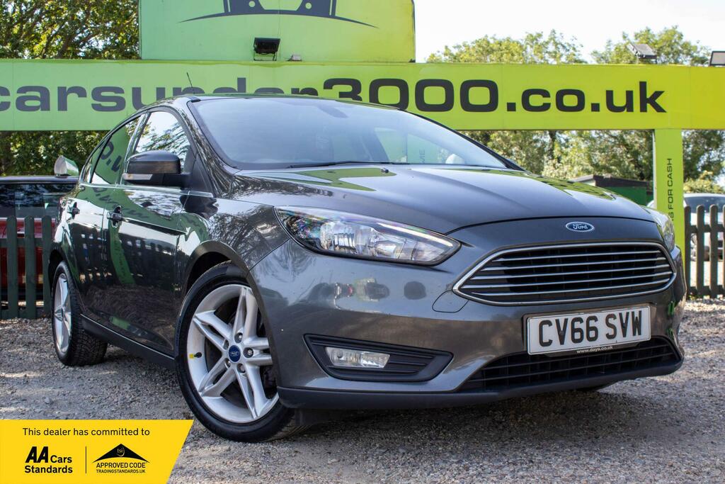 Ford Focus 1.0T Ecoboost Zetec Euro 6 Ss Grey