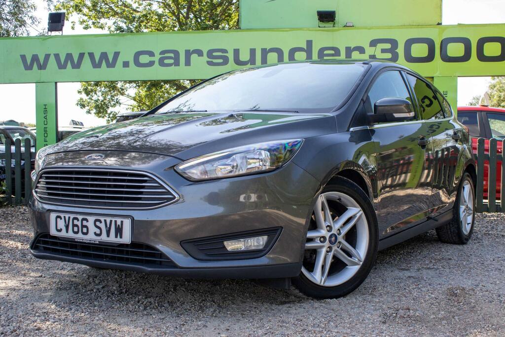 Ford Focus 1.0T Ecoboost Zetec Euro 6 Ss CV66SVW Grey #3