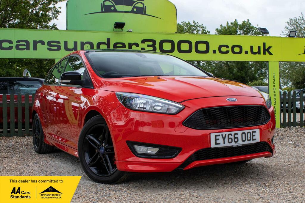 Ford Focus 1.5T Ecoboost Zetec S Red Edition Euro 6 Ss Red