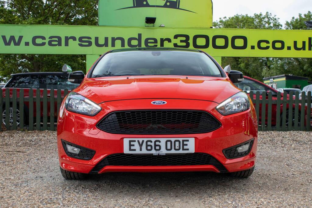 Ford Focus 1.5T Ecoboost Zetec S Red Edition Euro 6 Ss EY66OOE Red #2