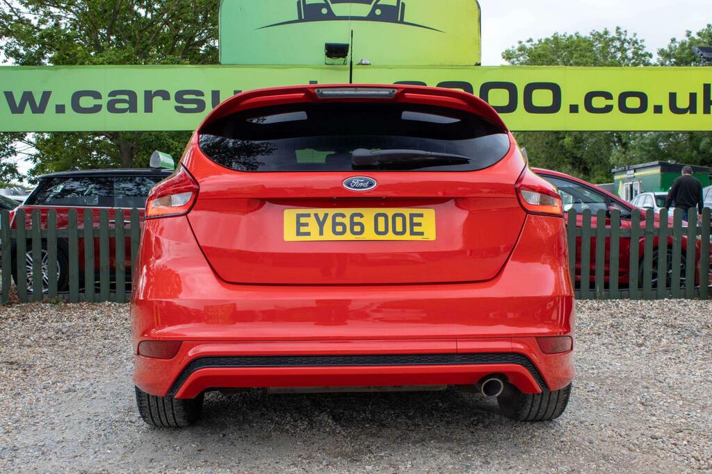 Ford Focus 1.5T Ecoboost Zetec S Red Edition Euro 6 Ss EY66OOE Red #5