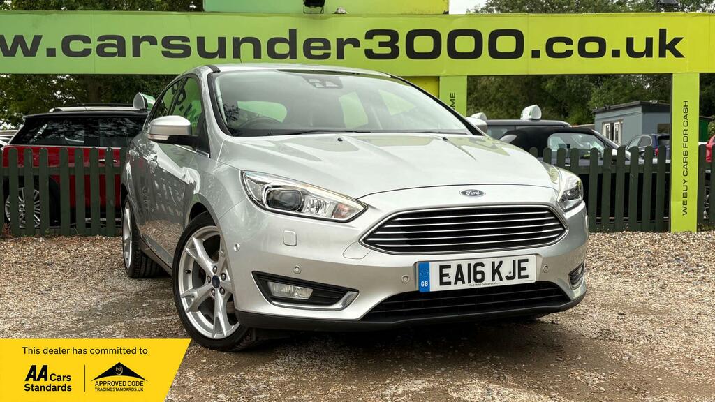 Ford Focus 2.0 Tdci Titanium X Euro 6 Ss Silver