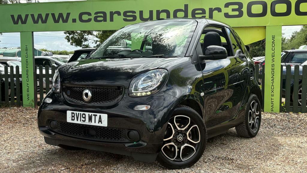 Smart Fortwo Cabrio 17.6Kwh Prime Premium Cabriolet 22Kw C Black #3