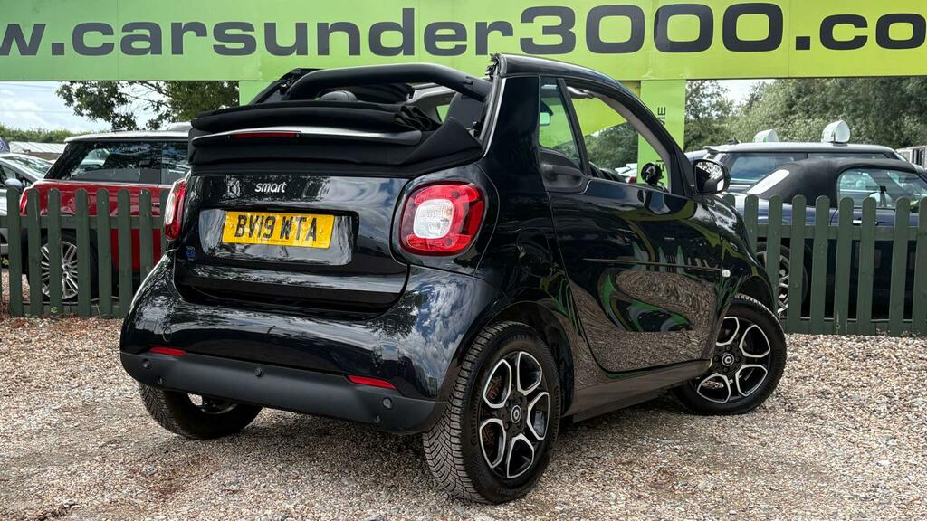 Smart Fortwo Cabrio 17.6Kwh Prime Premium Cabriolet 22Kw C Black #6