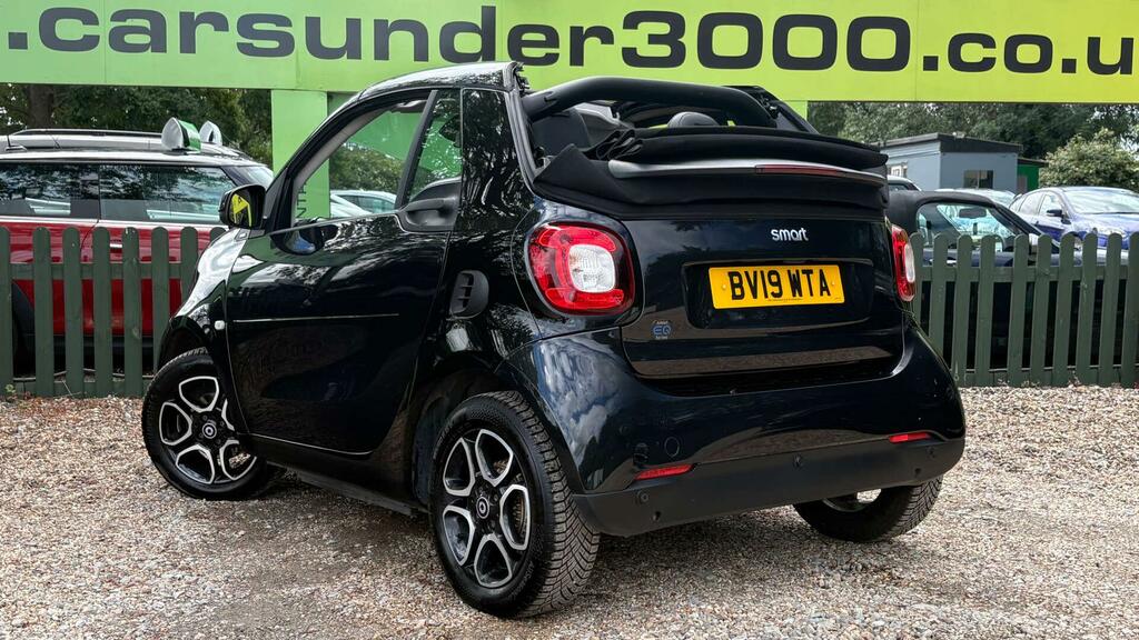 Smart Fortwo Cabrio 17.6Kwh Prime Premium Cabriolet 22Kw C Black #4