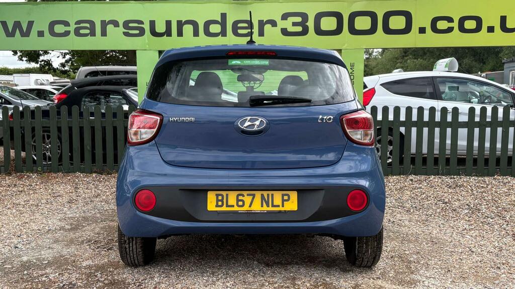 Hyundai I10 1.2 Se Euro 6 BL67NLP Blue #5