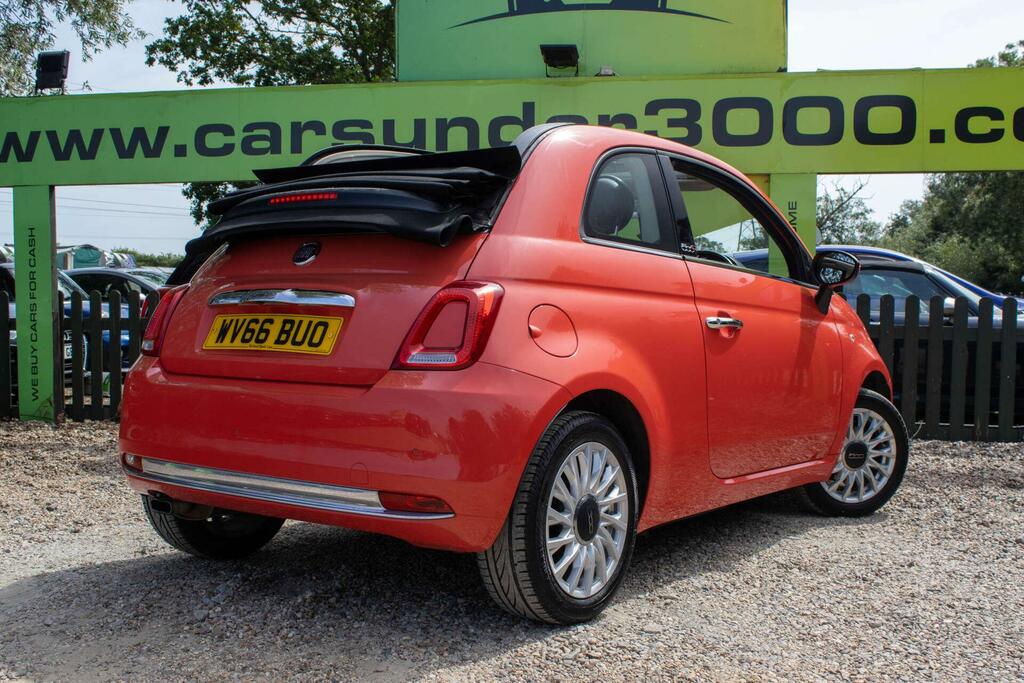 Fiat 500C 1.2 Eco Lounge Euro 6 Ss Pink #6