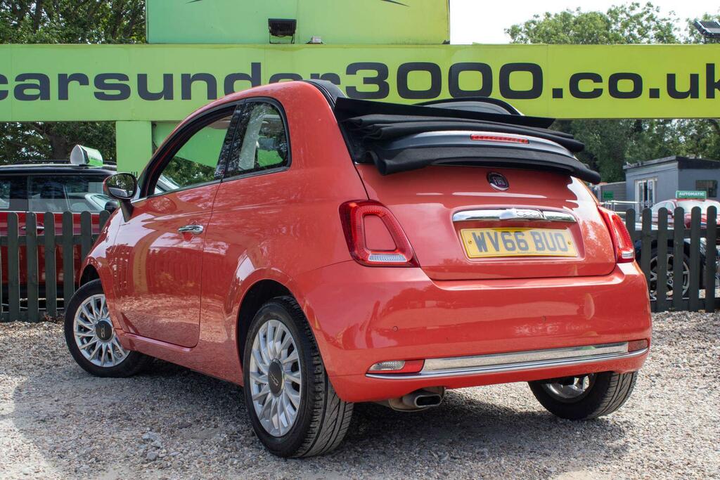 Fiat 500C 1.2 Eco Lounge Euro 6 Ss Pink #4