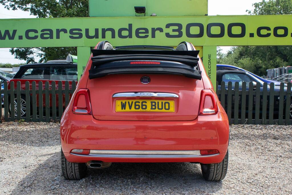 Fiat 500C 1.2 Eco Lounge Euro 6 Ss Pink #5