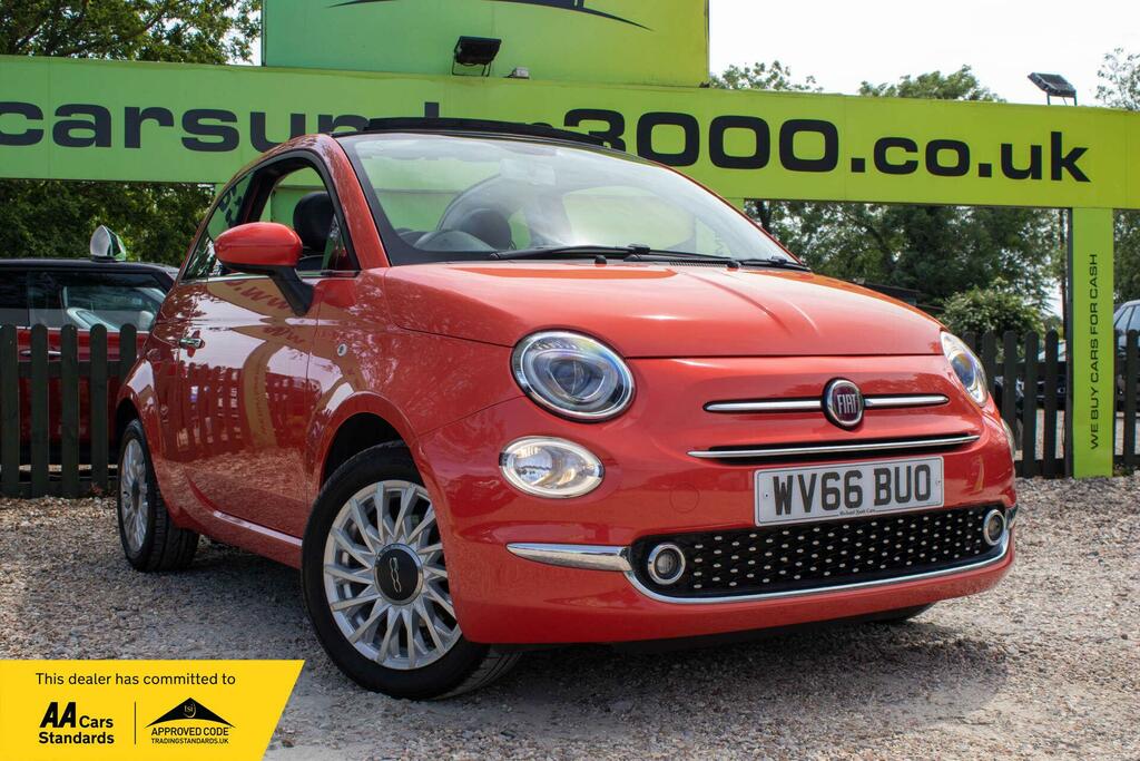 Fiat 500C 1.2 Eco Lounge Euro 6 Ss Pink