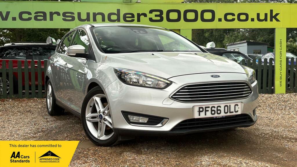 Ford Focus 1.0T Ecoboost Titanium Euro 6 Ss Silver