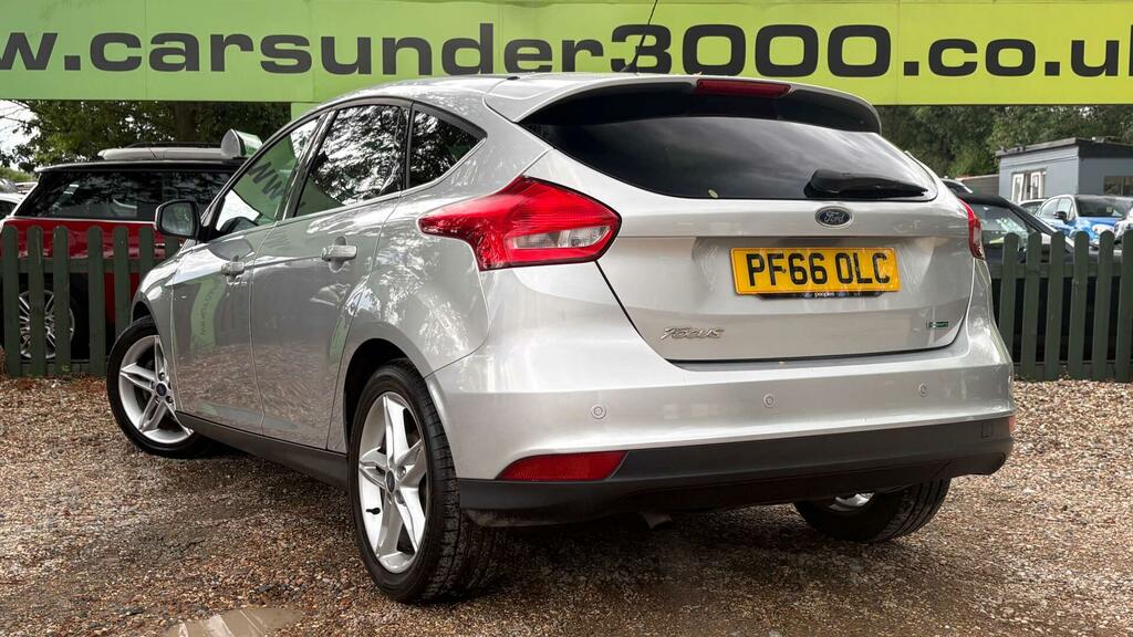 Ford Focus 1.0T Ecoboost Titanium Euro 6 Ss PF66OLC Silver #4