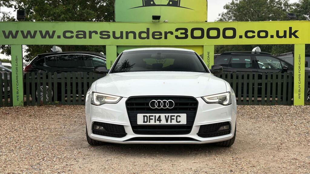 Audi A5 1.8 Tfsi Black Edition Sportback Euro 6 Ss White #2