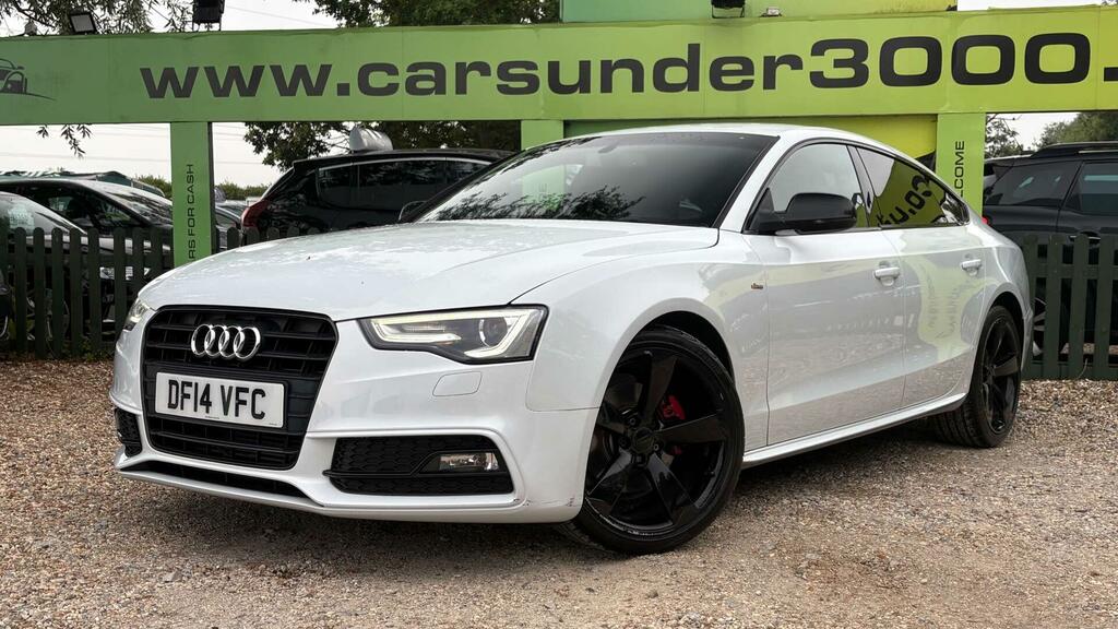 Audi A5 1.8 Tfsi Black Edition Sportback Euro 6 Ss White #3