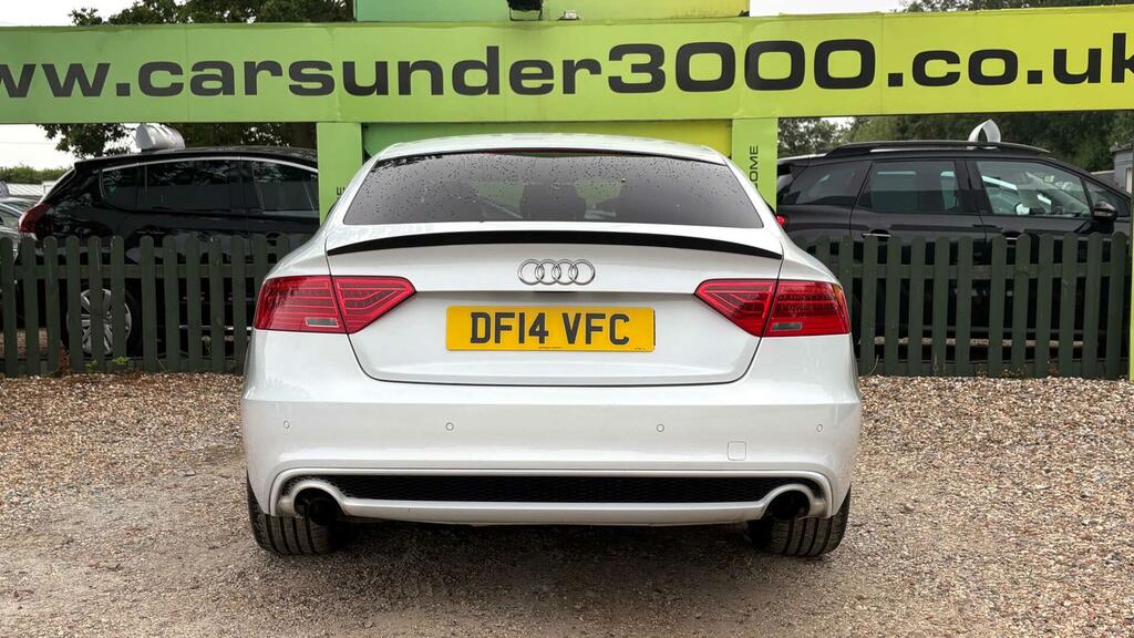 Audi A5 1.8 Tfsi Black Edition Sportback Euro 6 Ss White #5