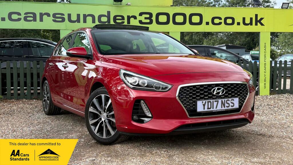 Hyundai I30 1.4 T-gdi Blue Drive Premium Se Euro 6 Ss Red