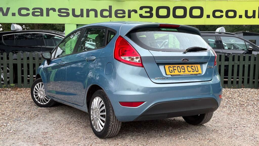 Ford Fiesta 1.25 Style GF09CSU Blue #4