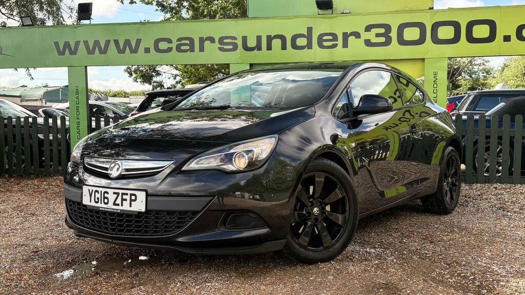 Vauxhall Astra GTC Sport Black #3
