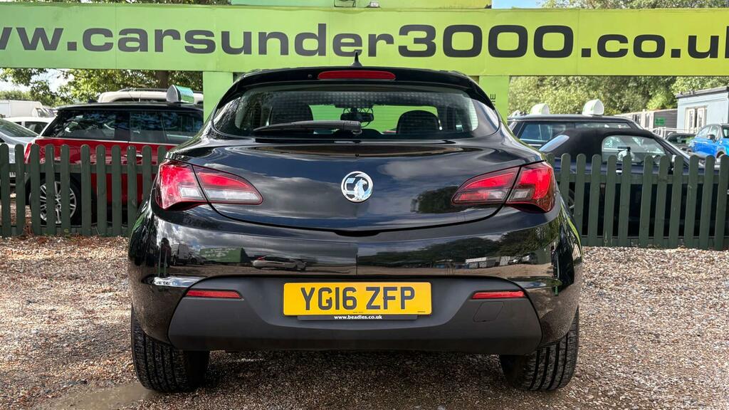 Vauxhall Astra GTC Sport Black #5