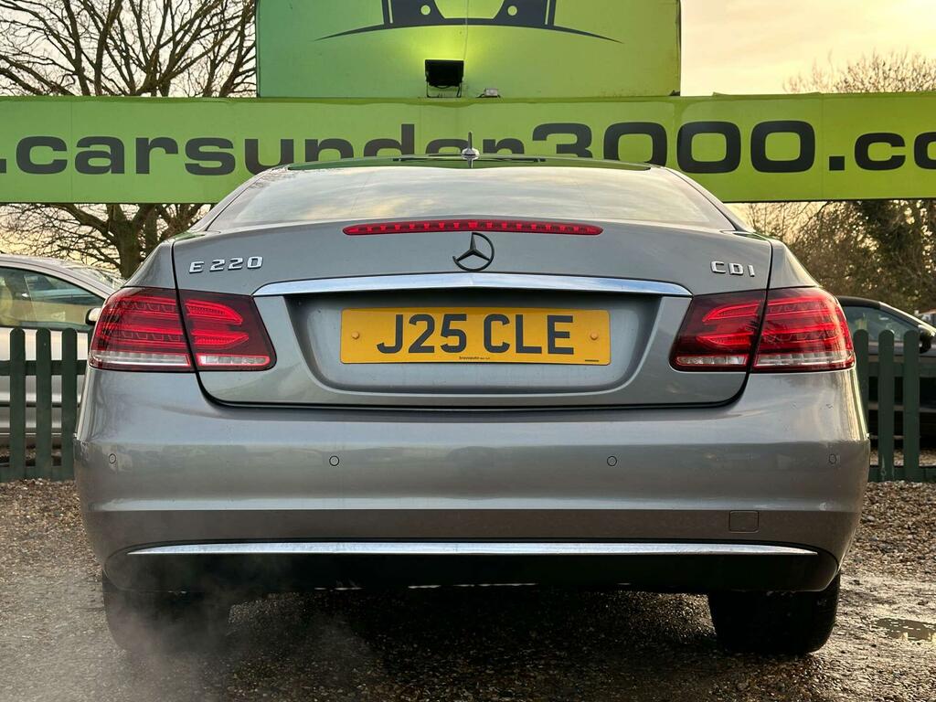 Mercedes-Benz E Class Se Silver #6