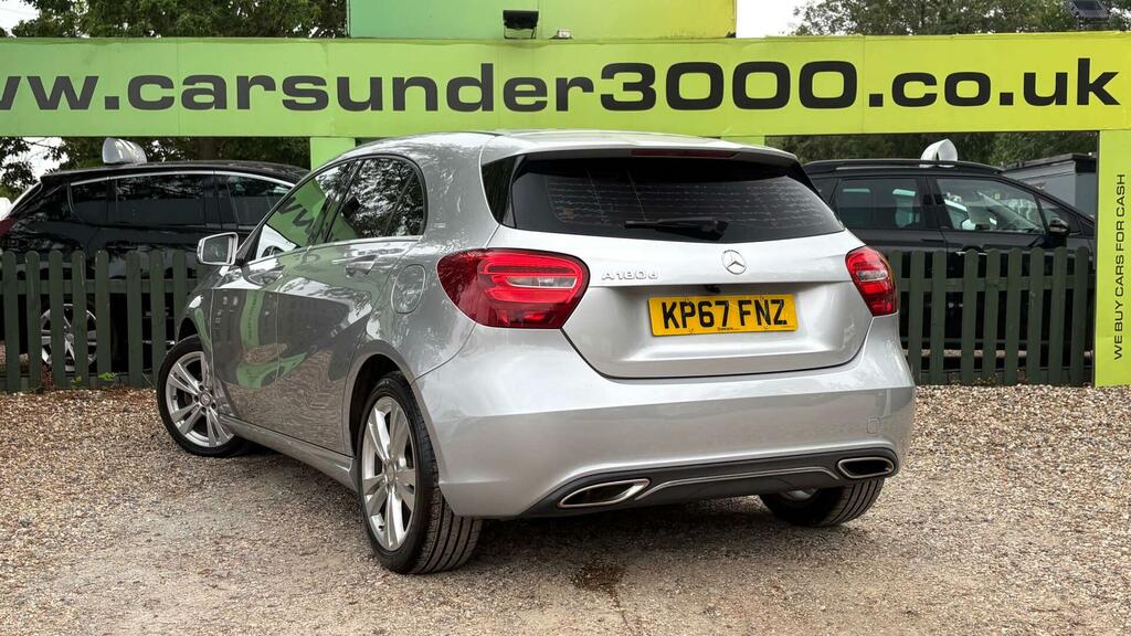 Mercedes-Benz A Class 1.5 A180d Sport Euro 6 Ss KP67FNZ Silver #4