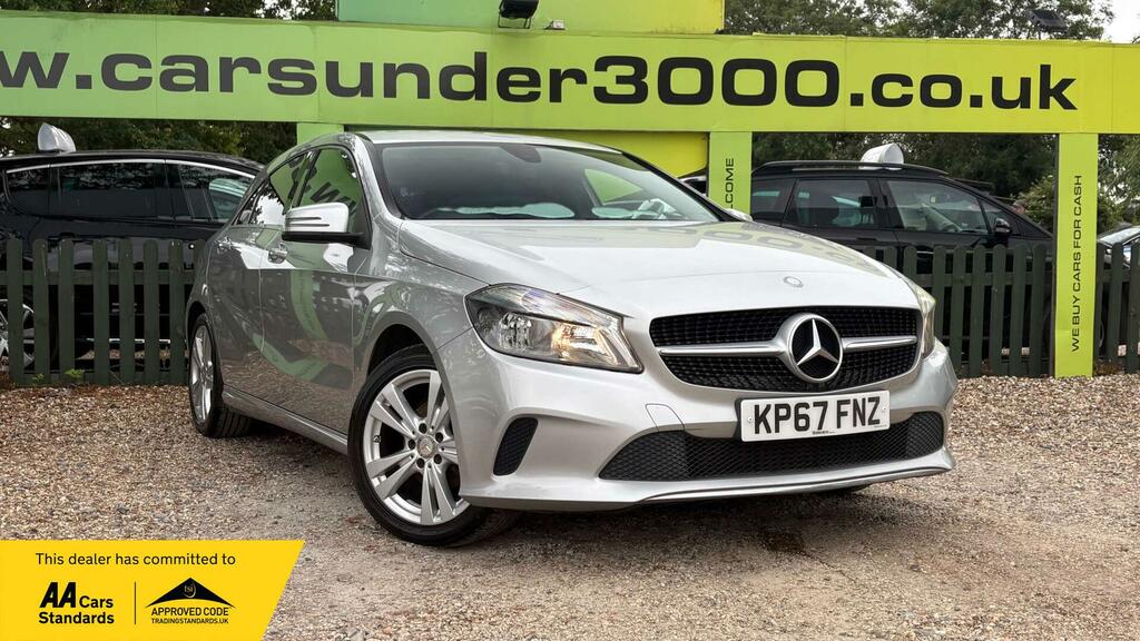 Mercedes-Benz A Class 1.5 A180d Sport Euro 6 Ss KP67FNZ Silver