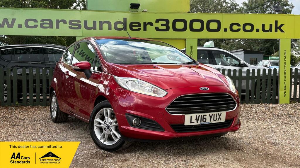 Ford Fiesta Zetec Red