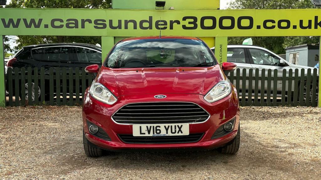 Ford Fiesta Zetec Red #2
