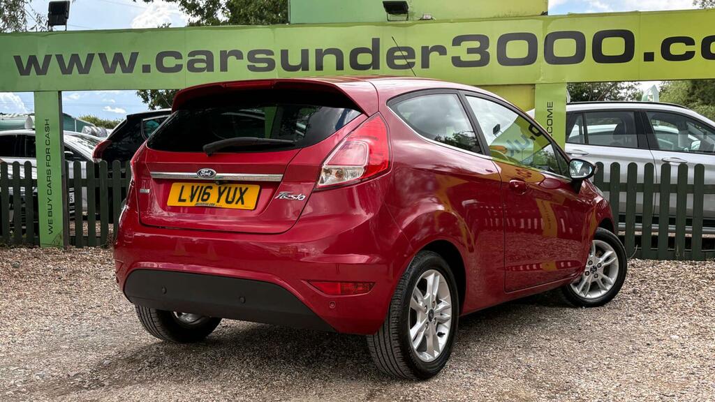 Ford Fiesta Zetec Red #6