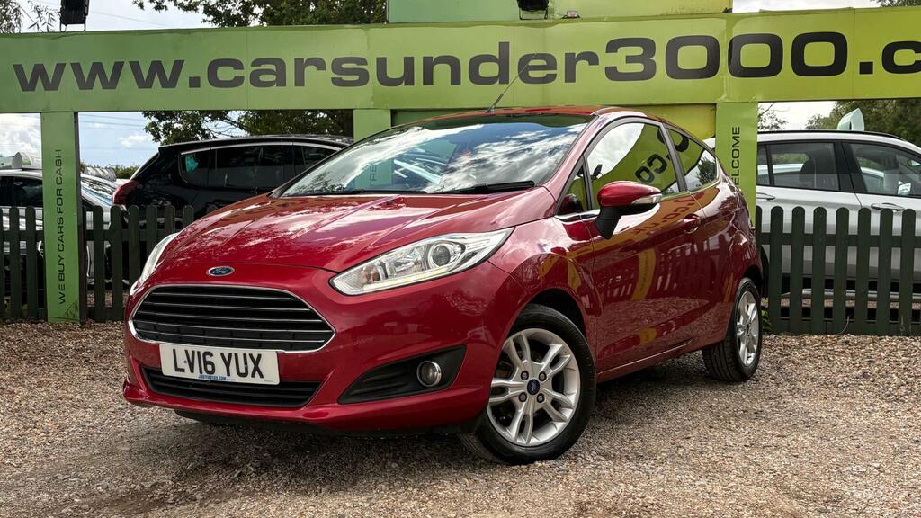 Ford Fiesta Zetec Red #3
