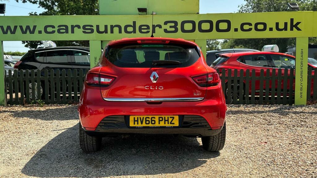 Renault Clio 0.9 Tce Dynamique S Nav Euro 6 Ss HV66PHZ Red #5