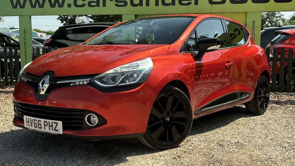 Renault Clio 0.9 Tce Dynamique S Nav Euro 6 Ss HV66PHZ Red #3