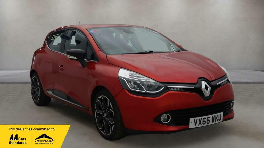 Renault Clio Dynamique S Nav Red
