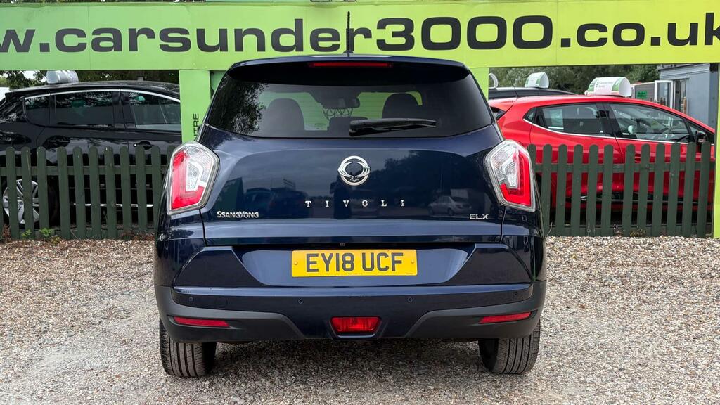 SsangYong Tivoli 1.6 E-xdi Elx 4Wd Euro 6 EY18UCF Blue #5
