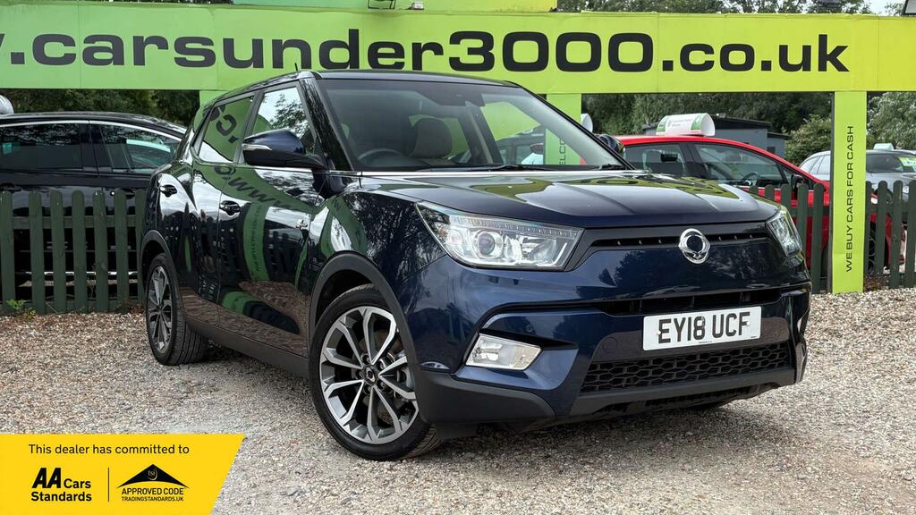 SsangYong Tivoli 1.6 E-xdi Elx 4Wd Euro 6 Blue