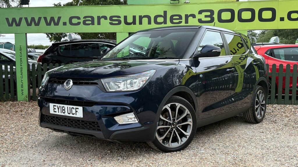 SsangYong Tivoli 1.6 E-xdi Elx 4Wd Euro 6 EY18UCF Blue #3