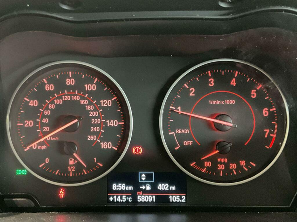 BMW 1 Series Sport White #8