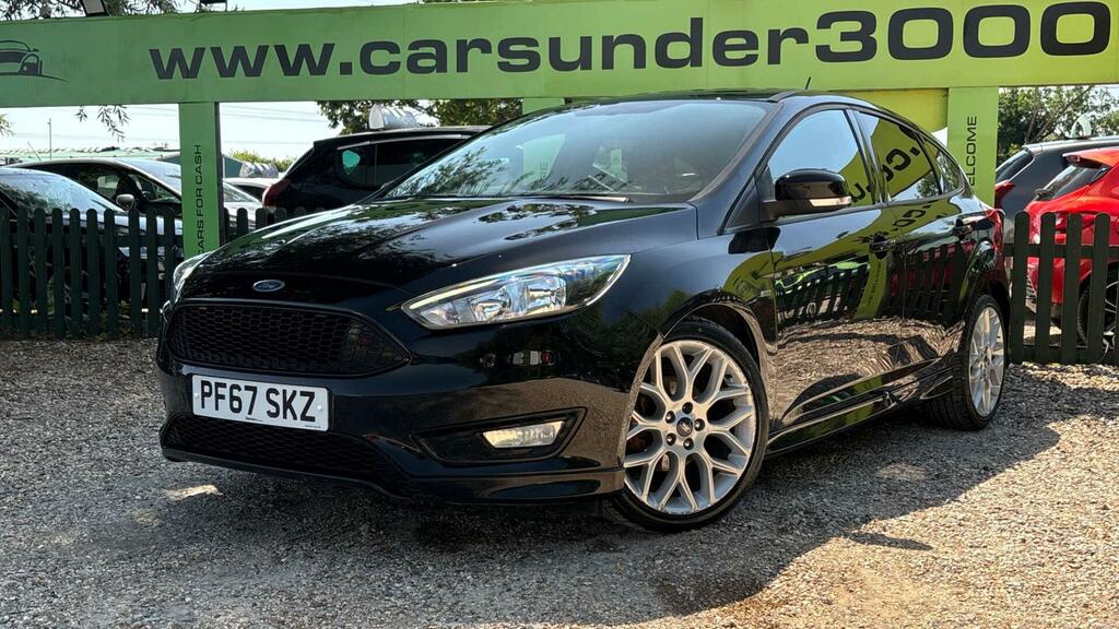 Ford Focus 1.0T Ecoboost St-line Euro 6 Ss PF67SKZ Black #3