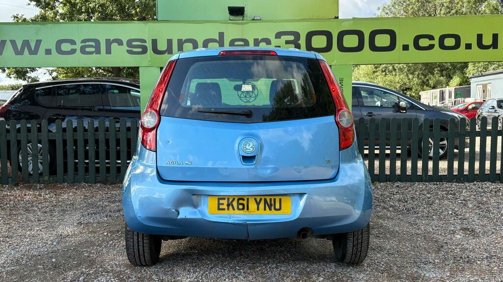Vauxhall Agila S Blue #5