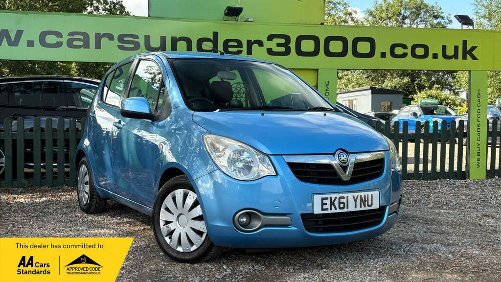 Vauxhall Agila S Blue