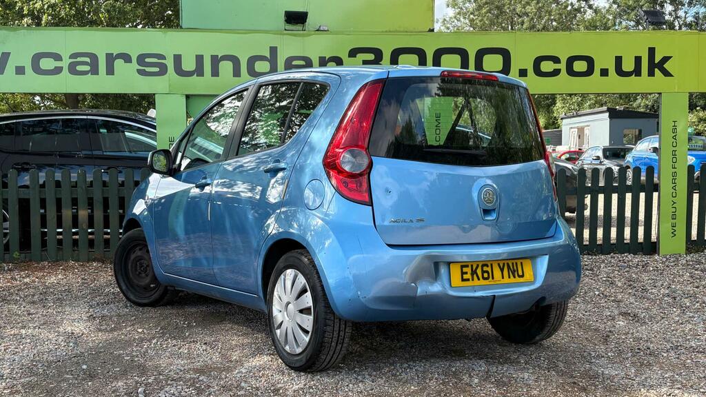 Vauxhall Agila S Blue #4