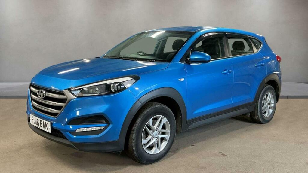 Hyundai Tucson S Blue #5
