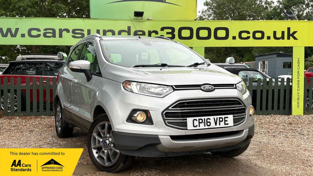 Ford Ecosport Titanium Silver