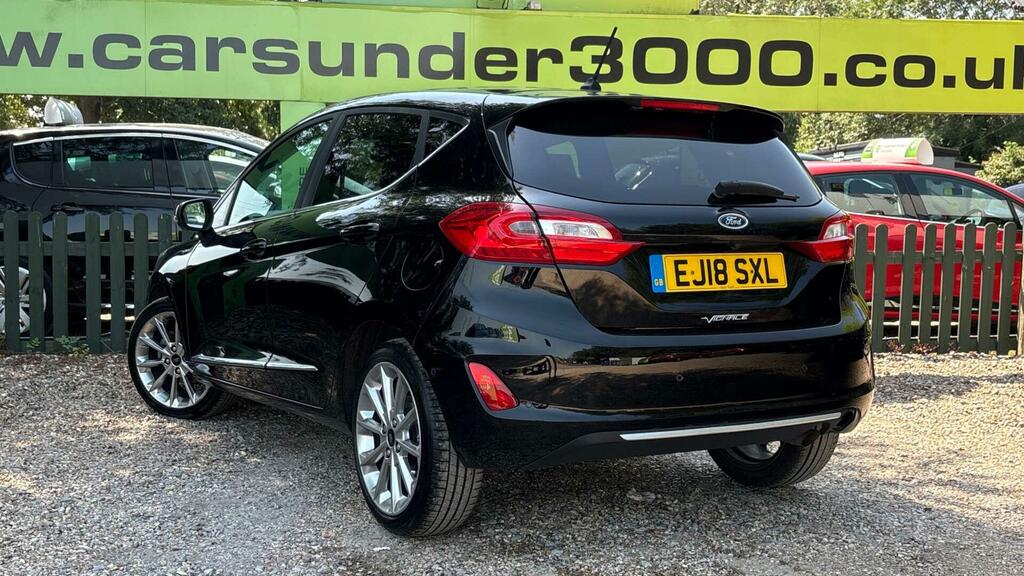 Ford Fiesta 1.0T Ecoboost Vignale Euro 6 Ss EJ18SXL Black #4
